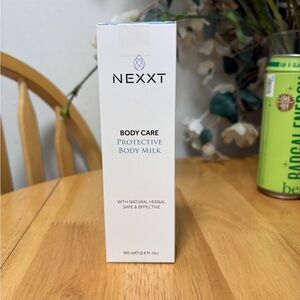 Nexxt Body Care Protective Body Milk w Natural Herbal 100ml (3.4 fl oz), SEALED